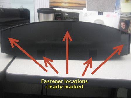 Cubicle Shelf Faster Locations