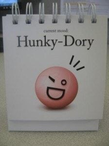 Hunky-Dory Mood