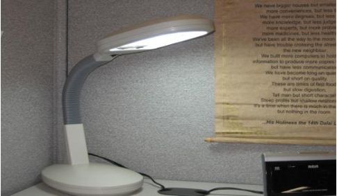 sunlight desk lamp feature