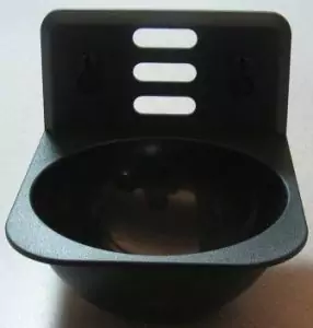 My Cubicle Utility Bowl on my Desktop