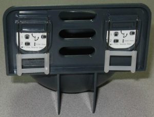 Back of my Cubicle Utility Bowl with pins covered