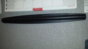 Note Rail Hanging on Cubicle Wall