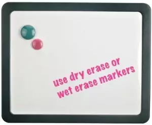 Officemate Verticalmate Magnetic Dry Erase Board