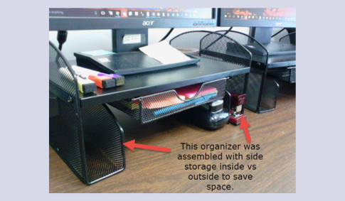Computer Monitor Organizer Feature Image