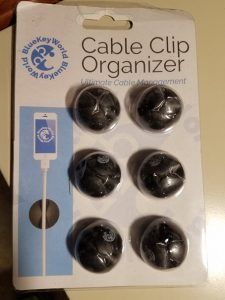 Cable Clip Organizers in package of 6
