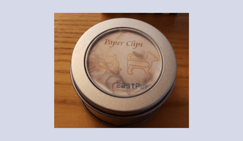Dog Shaped Paper Clips Feature Image