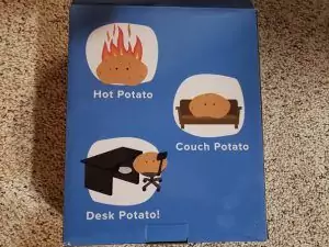 Potato Desk - Back of box