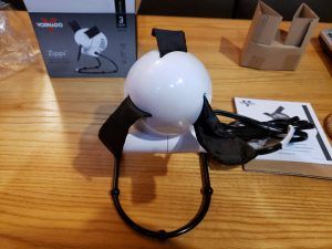 Front view of Zippi Personal Fan