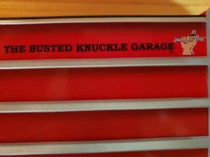 The Busted Knuckle Garage trademark
