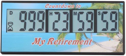 Countdown Timer Retirement 1
