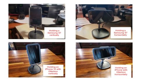 desktop phone stand