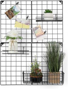 NEX Wall Grid Panel with Grid Baskets