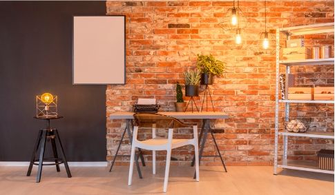 industrial office decor