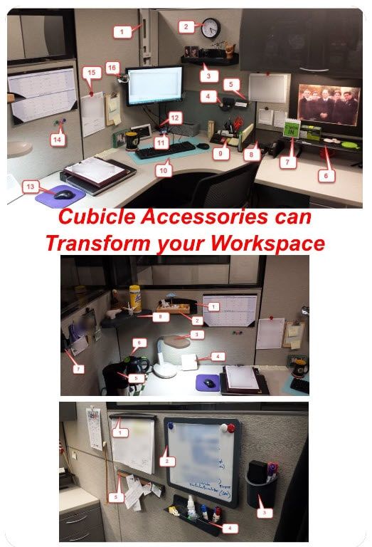 Cubicle accessories can transform your workspace NEW
