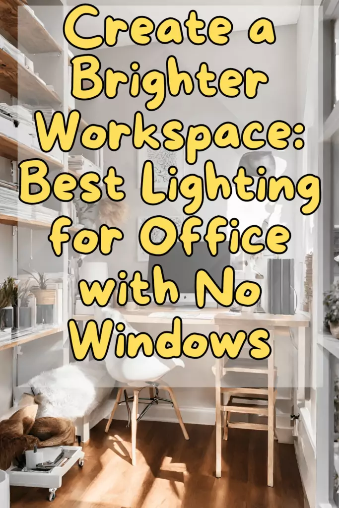Create a Brighter Workspace Best Lighting for Office with No Windows