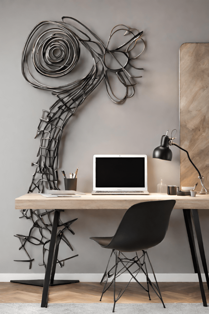 Abstract Metal Sculptures