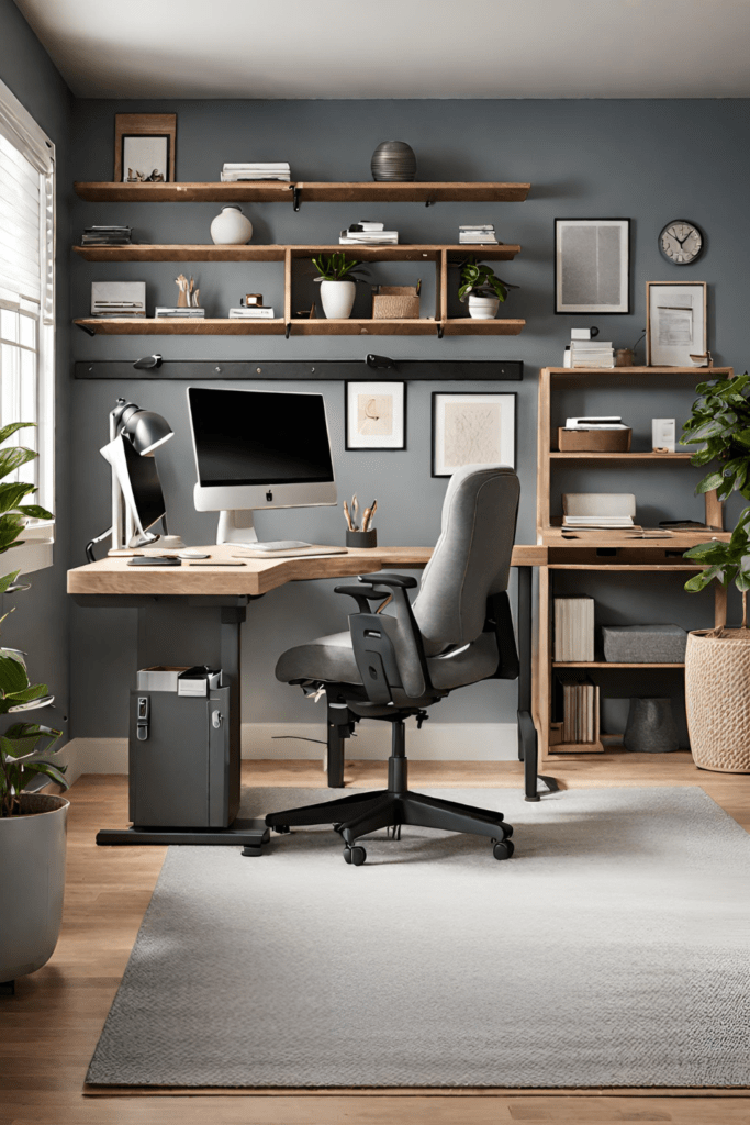 Adaptive Work from Home Setup Home Office