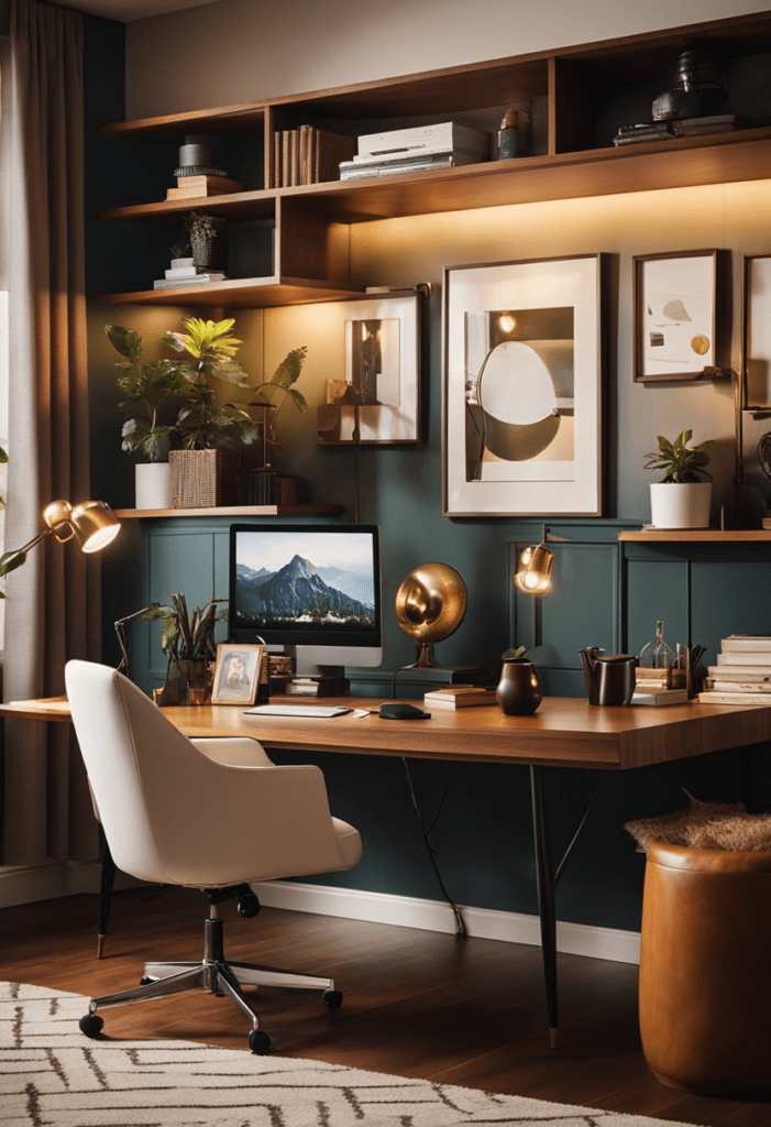 Mid-Century Modern Home Office