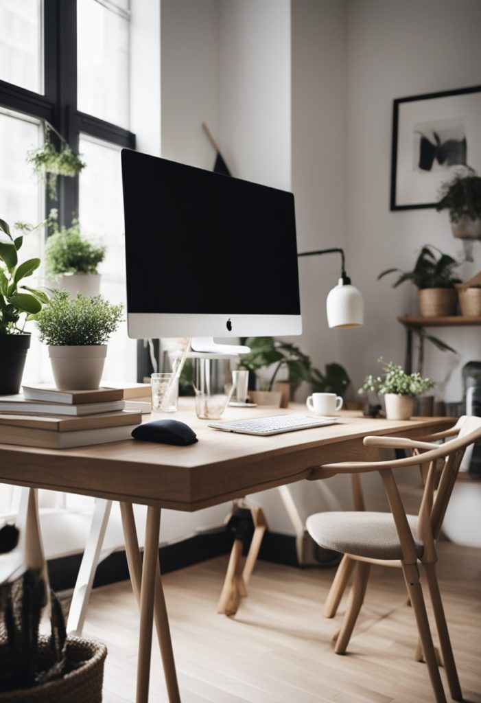 Scandinavian Chic Home Office