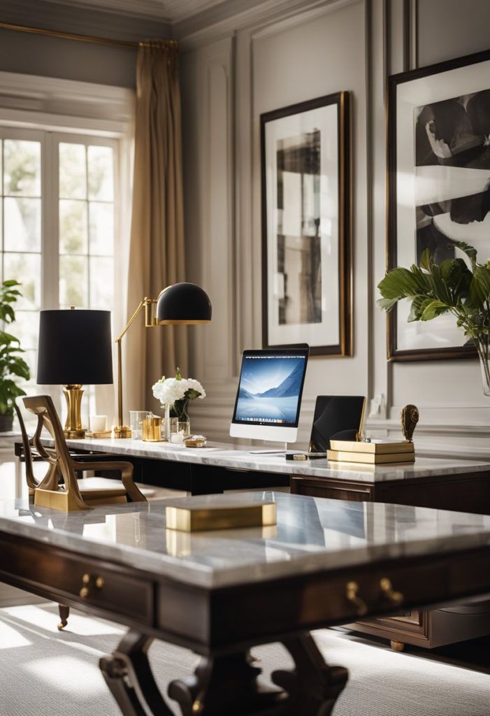 Timeless Elegance Home Office
