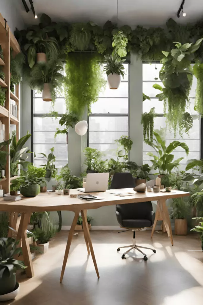 Urban Jungle Home Office