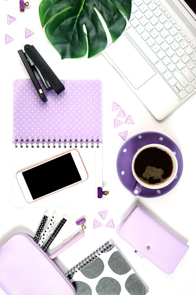 Colorful Desk Accessories