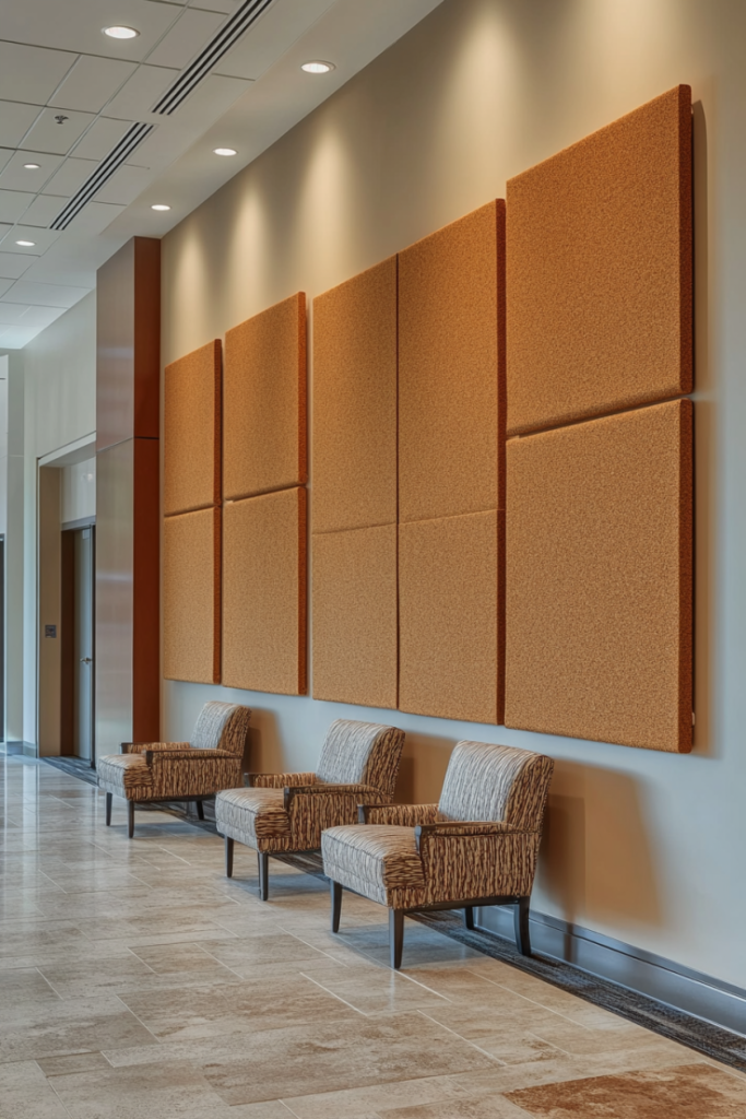 66 1 Fabric Covered Cork Art Panel