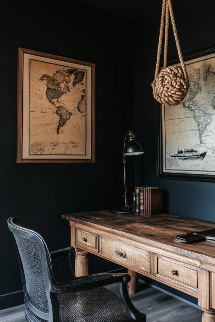 Dark Nautical Office