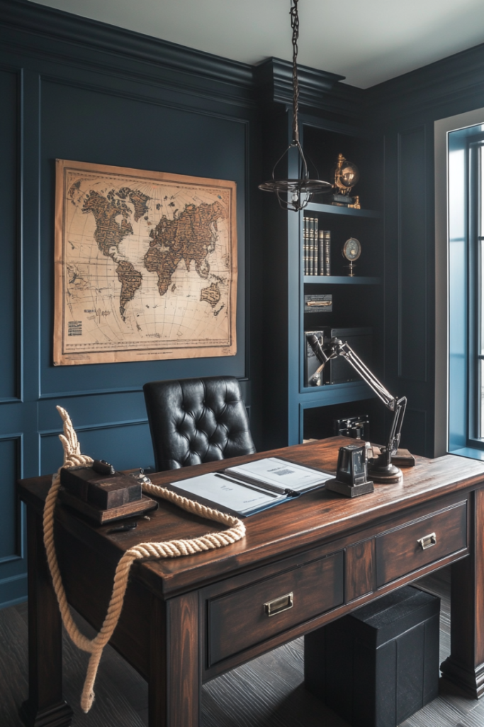 Dark Nautical Office