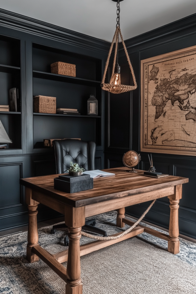 Dark Nautical Office