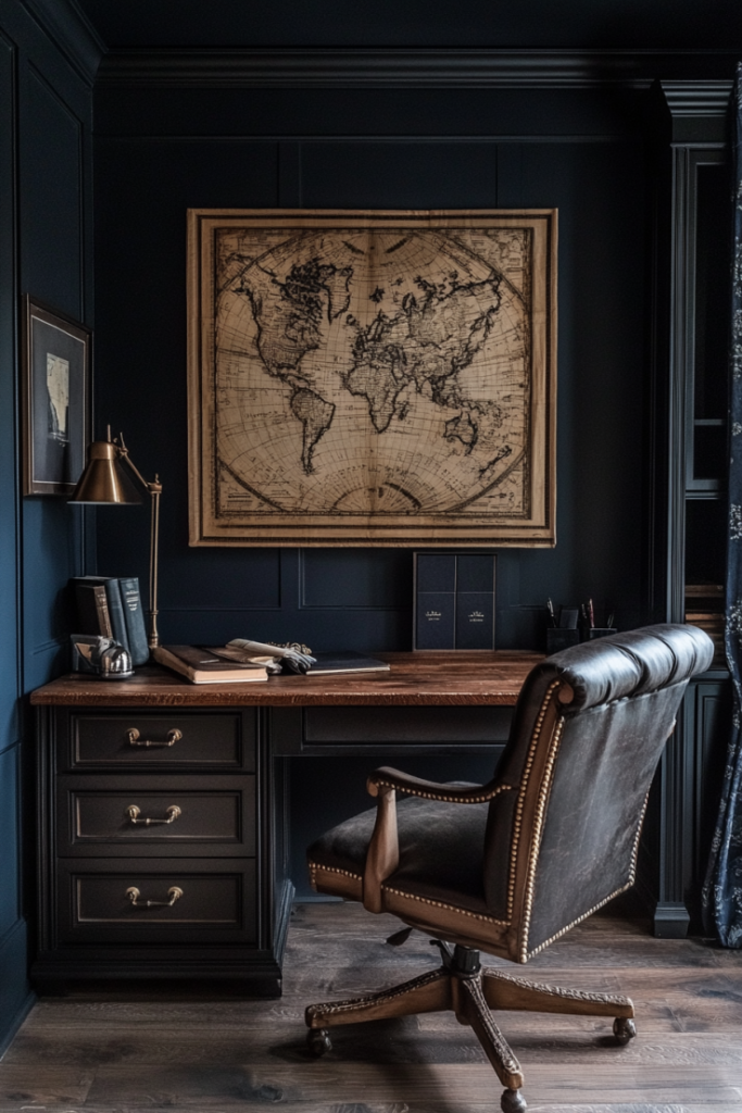 Dark Nautical Office