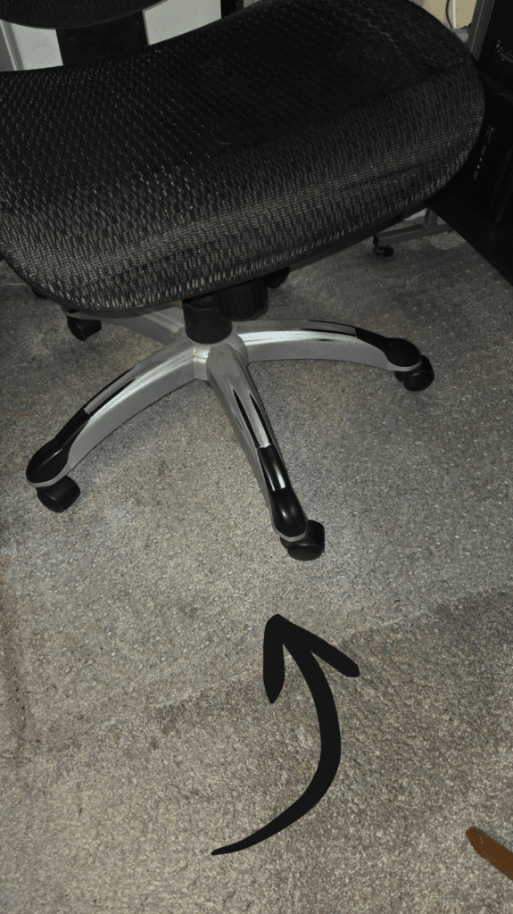 18 CANVA Acrylic Chair Mat