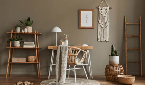 Feature Image Boho Home Office Guide