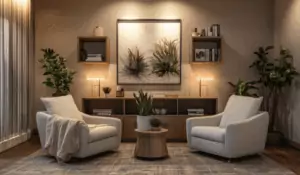 Feature Image Cozy Therapy Office