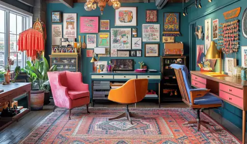 feature image eclectic office