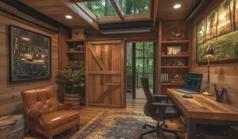feature image office cabin design