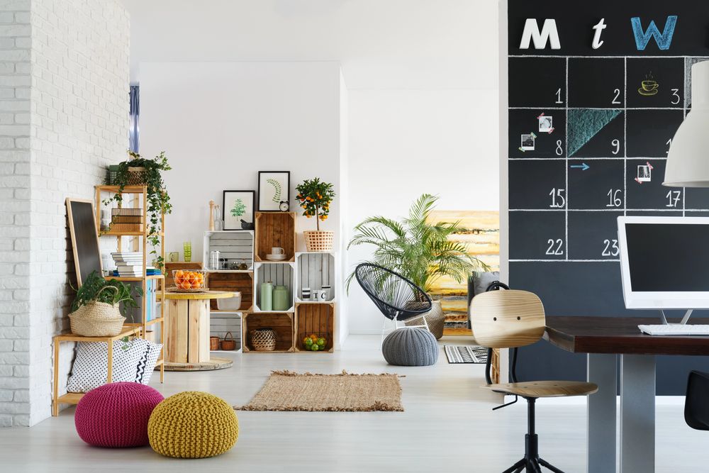 Relaxing office space