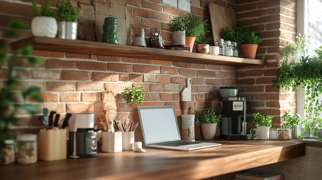feature image in post kitchen desk ideas