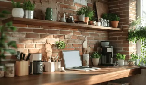 feature image kitchen desk ideas