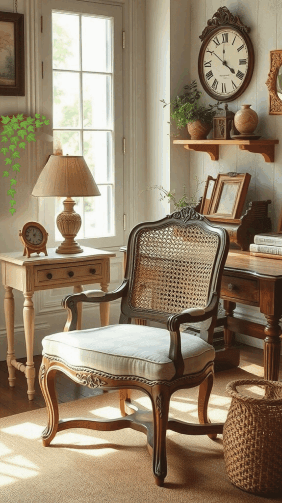 Cain Back Chair