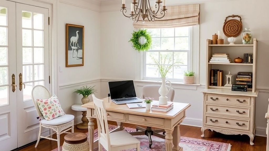 Feature Image in Post French Country Office Decor
