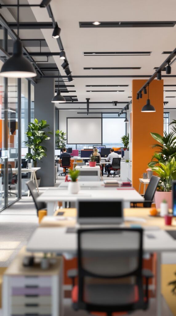 flexible desk layouts