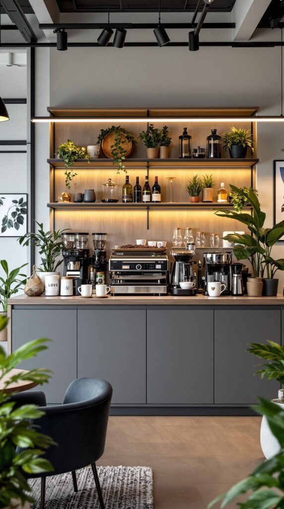 coffee bar station