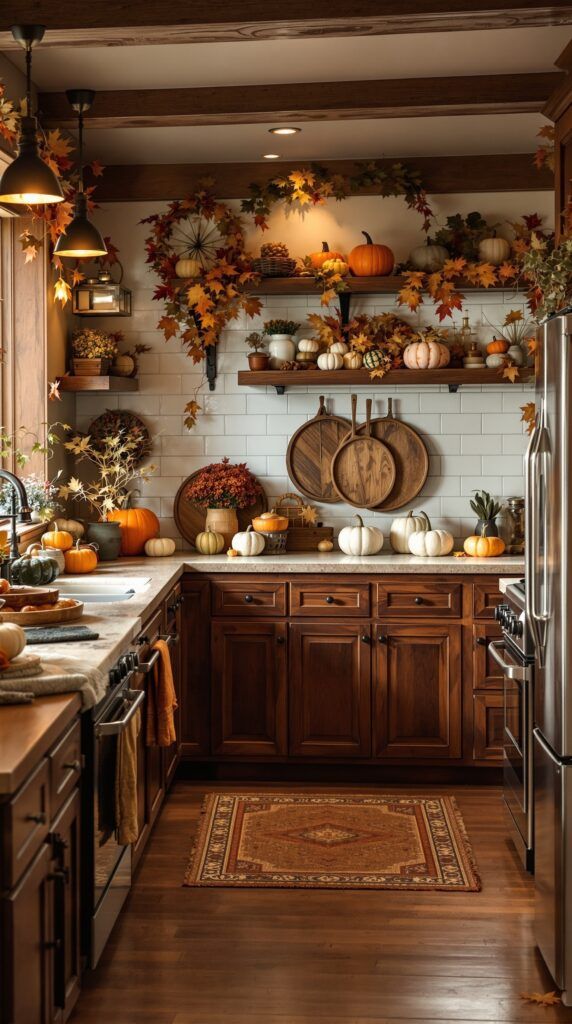 3 rustic wooden accents with a fall touch the scene is absent of text le 20250904 171139 dz46