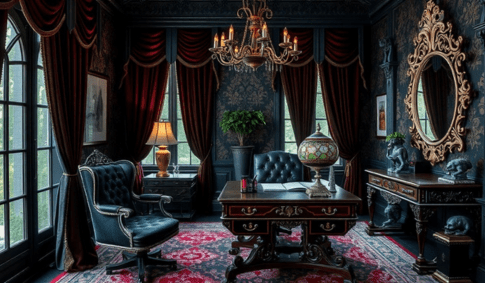 feature image Gothic Office Decor