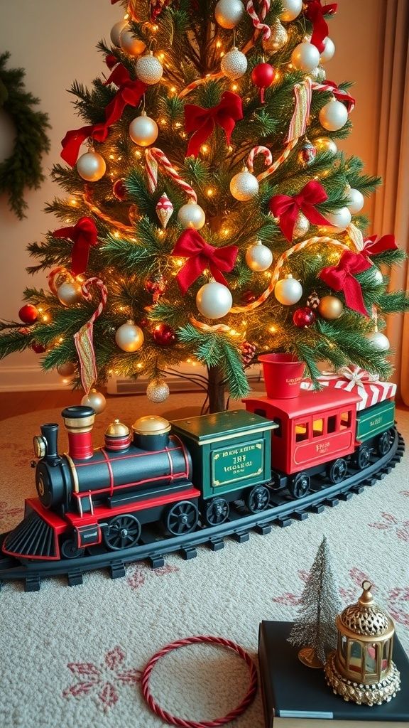 15 vintage toy train around the t 01