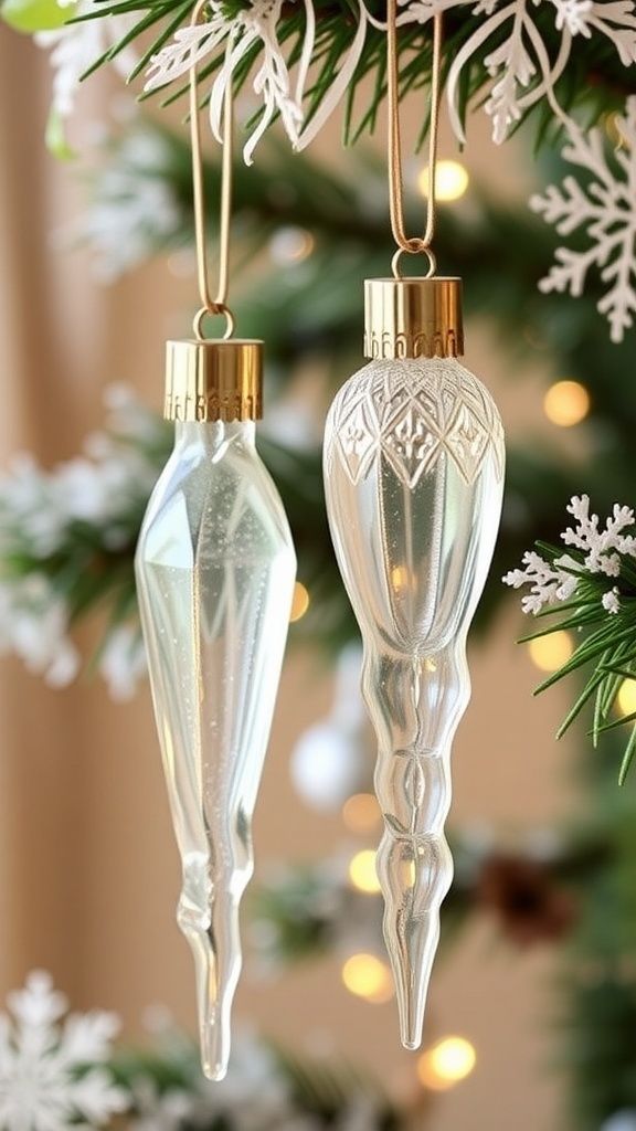 29 vintage glass icicle ornaments 01