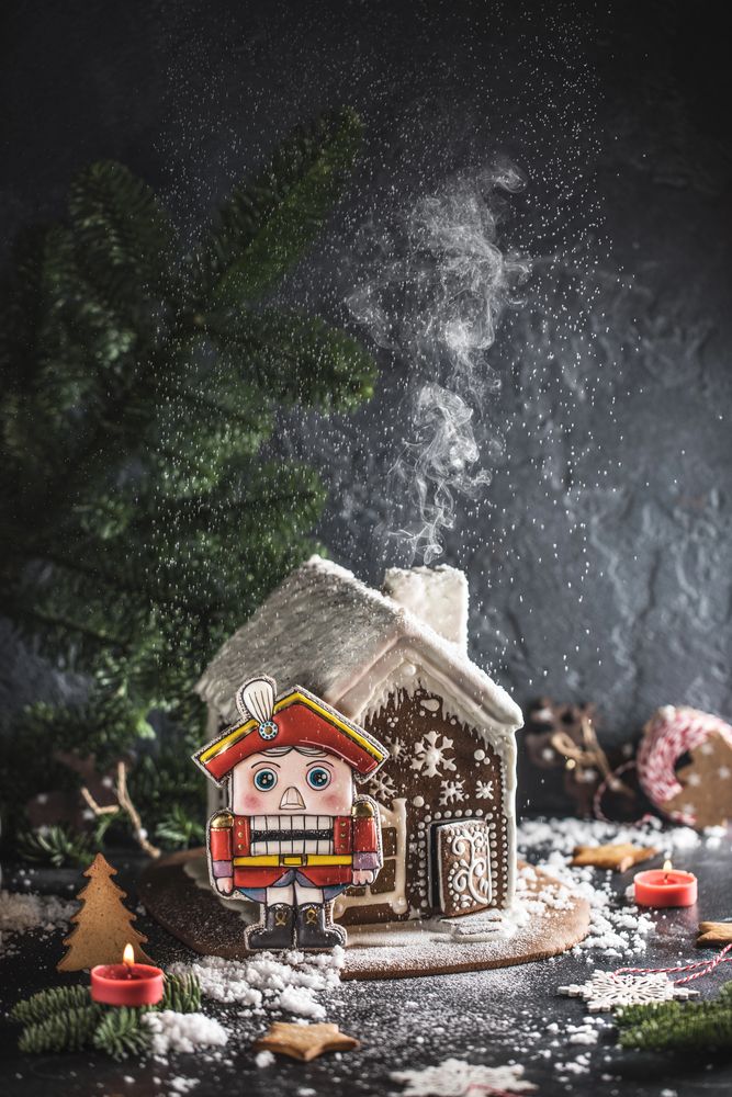 Gingerbread House Display