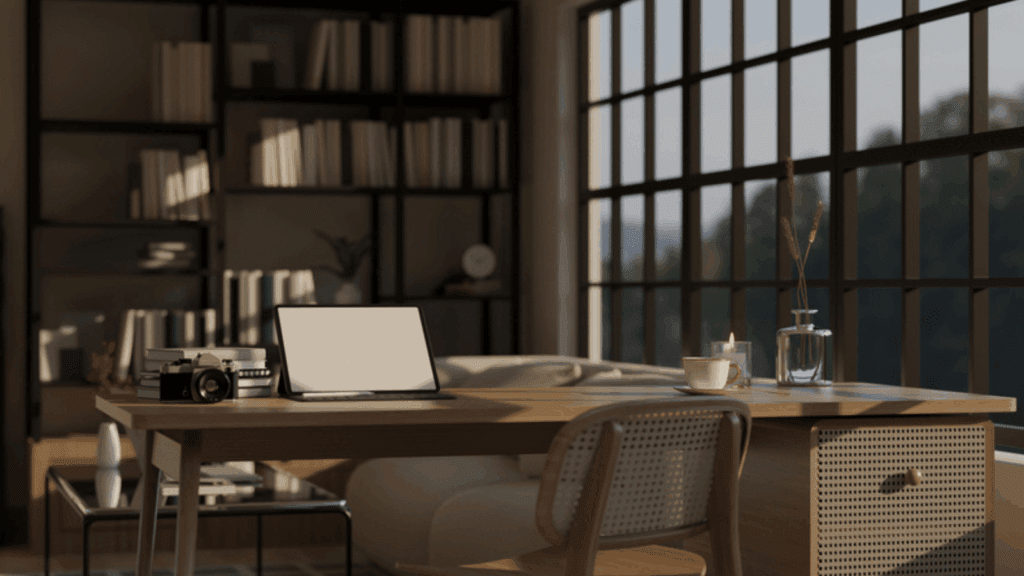 Feature Image in Post Contemporary Home Office