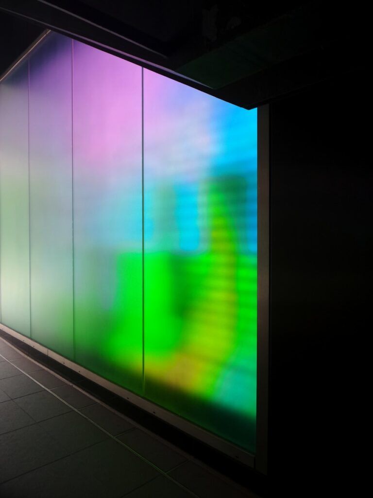 green and black wooden cabinet